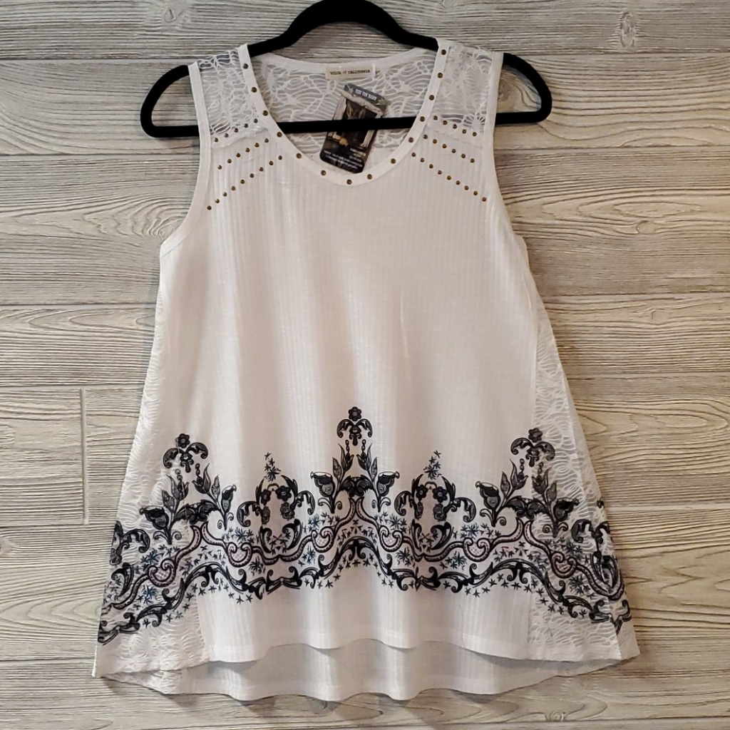 Vocal White Tank